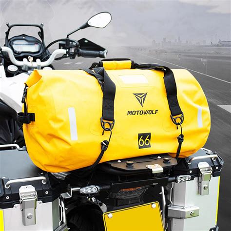 waterproof bag for motorcycle luggage.